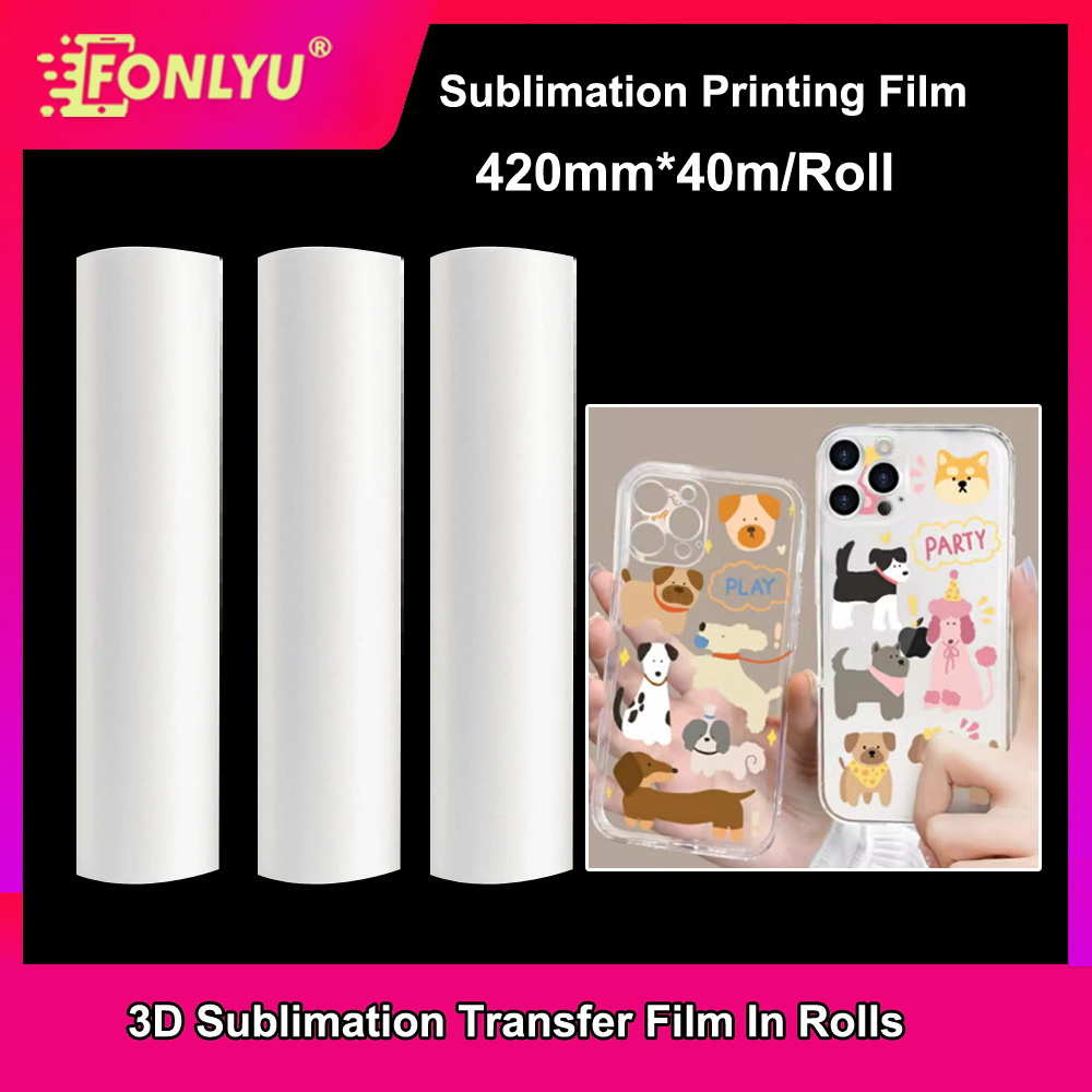 Phone Case Blank Print - FONLYU 420mm*40mm Gulungan Kertas Film Sublimasi