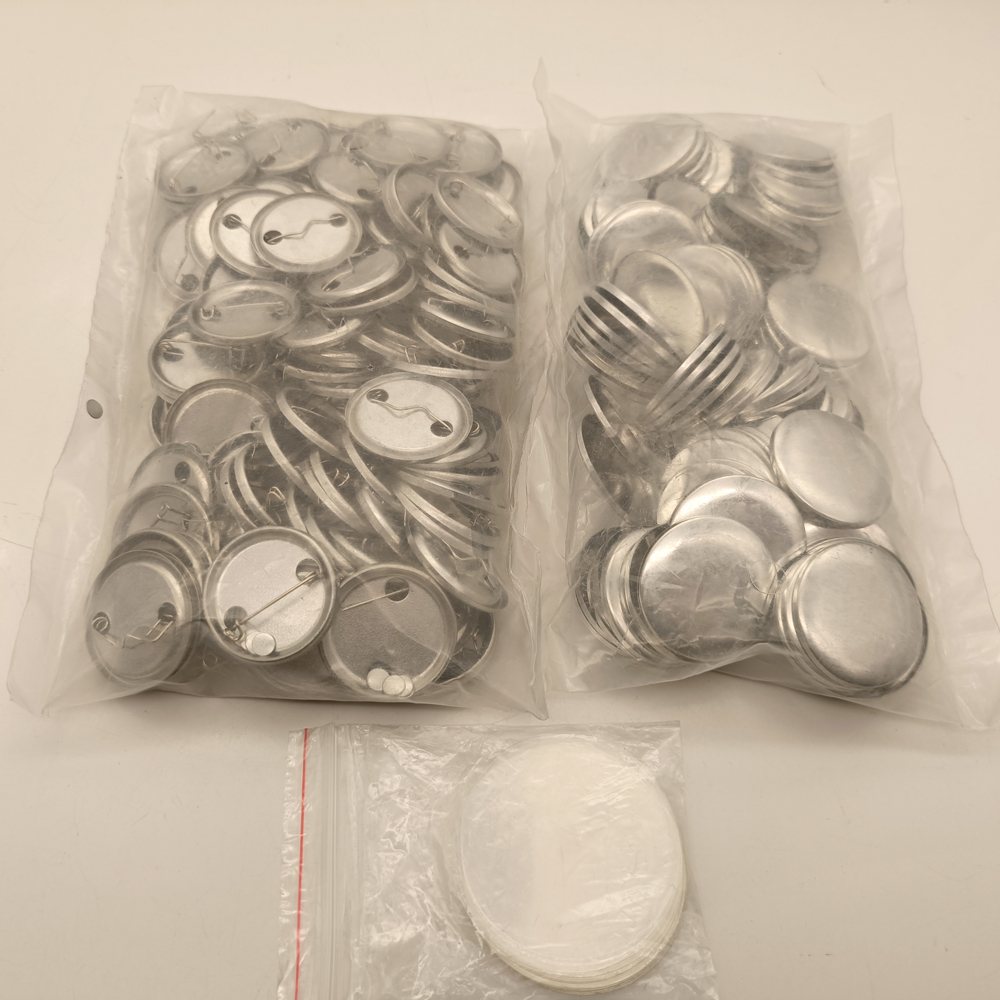 Button Badge Blank - 2022 Bahan Baru 25-58Mm Logam Kembali