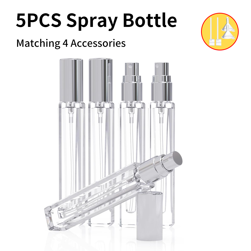 Water Bottle Blank - Botol Atomizer Cologne Kosong 5 Buah,