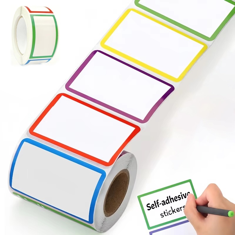 Water Bottle Blank - 1 Rol Stiker Nama Tulisan Tangan