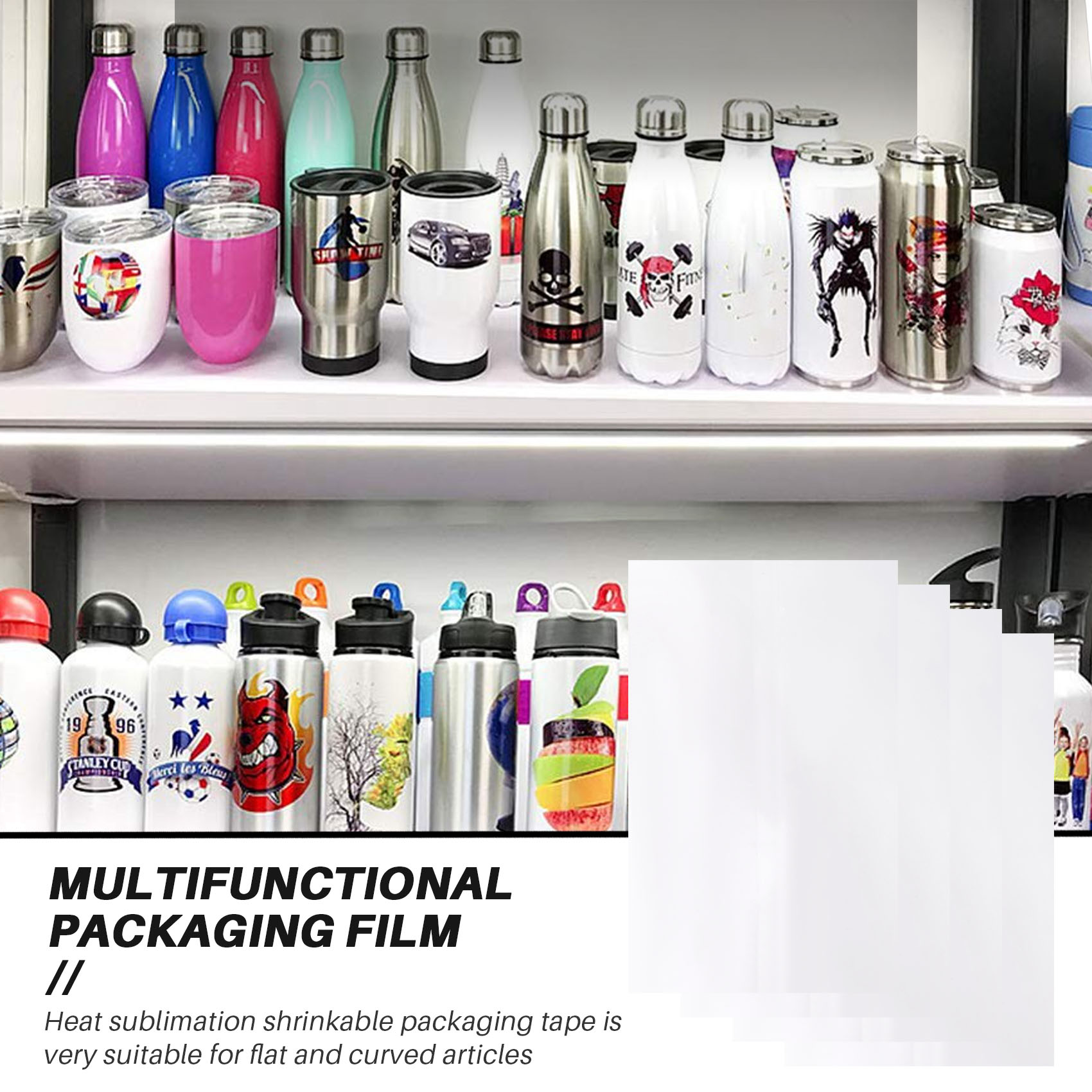 Sublimation Mug White - AA94-8X12 Inci Selongsong Pembungkus Sublimasi, 60