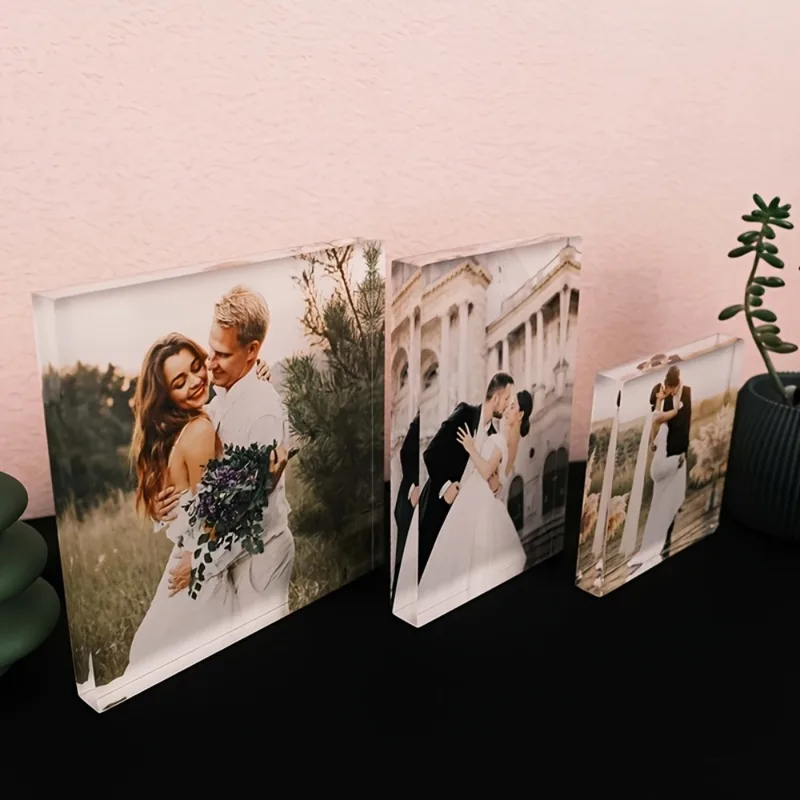 Photo Acrylic Block - Blok Foto Akrilik Kustom untuk Ulang
