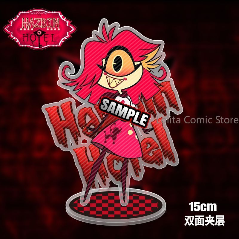 Anime Hazbin Hotel Husk Pentio - Photo Acrylic Block ulasan dan harga