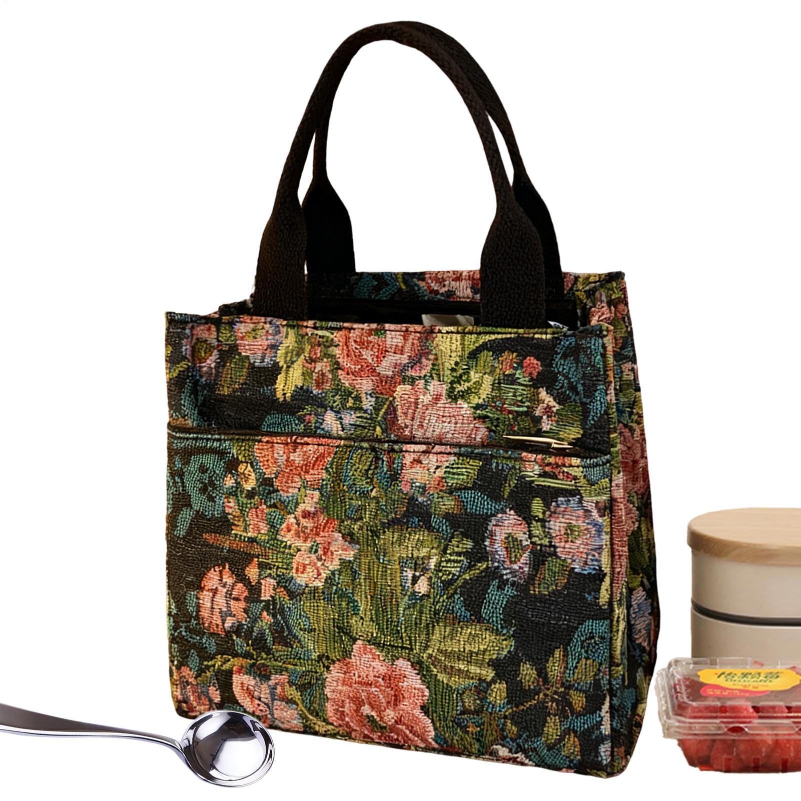 Tas Makan Siang Terisolasi Mot - Tote Bag Sublimation ulasan dan harga