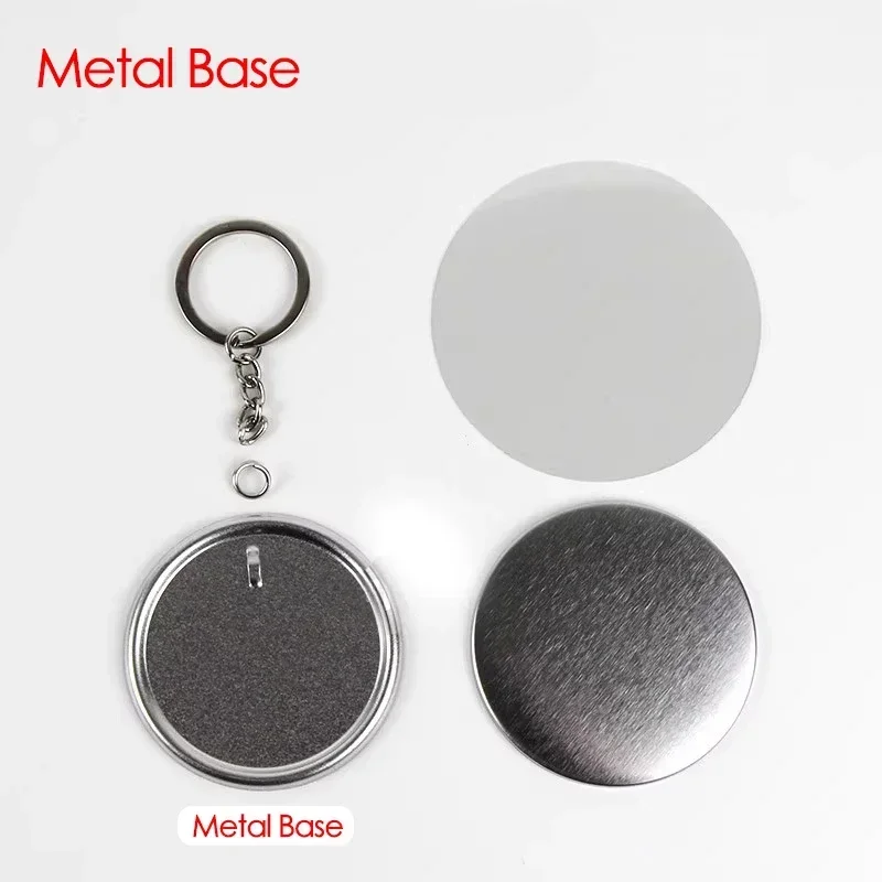 100 buah 44mm 58mm gantungan k - Button Badge Blank ulasan dan harga