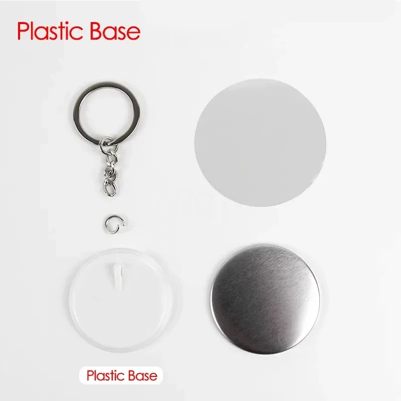 100 buah 44mm 58mm gantungan k - Button Badge Blank ulasan dan harga