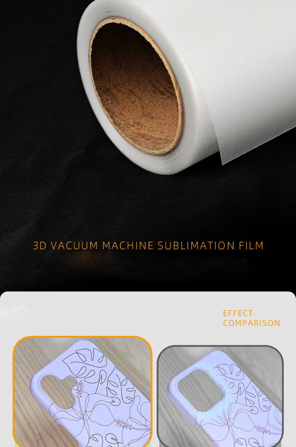 FONLYU 420mm*40mm Gulungan Ker - Phone Case Blank Print ulasan dan harga