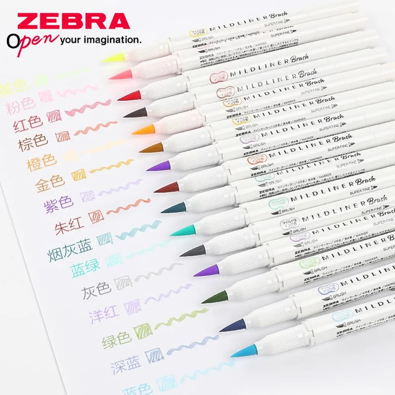 ZEBRA Dual-tip Highlighter war - Zebra Pen Mildliner ulasan dan harga