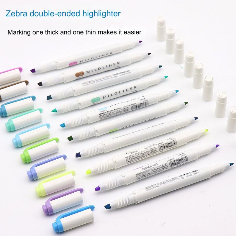 Zebra 25/35 warna Set Highligh - Zebra Pen Mildliner ulasan dan harga