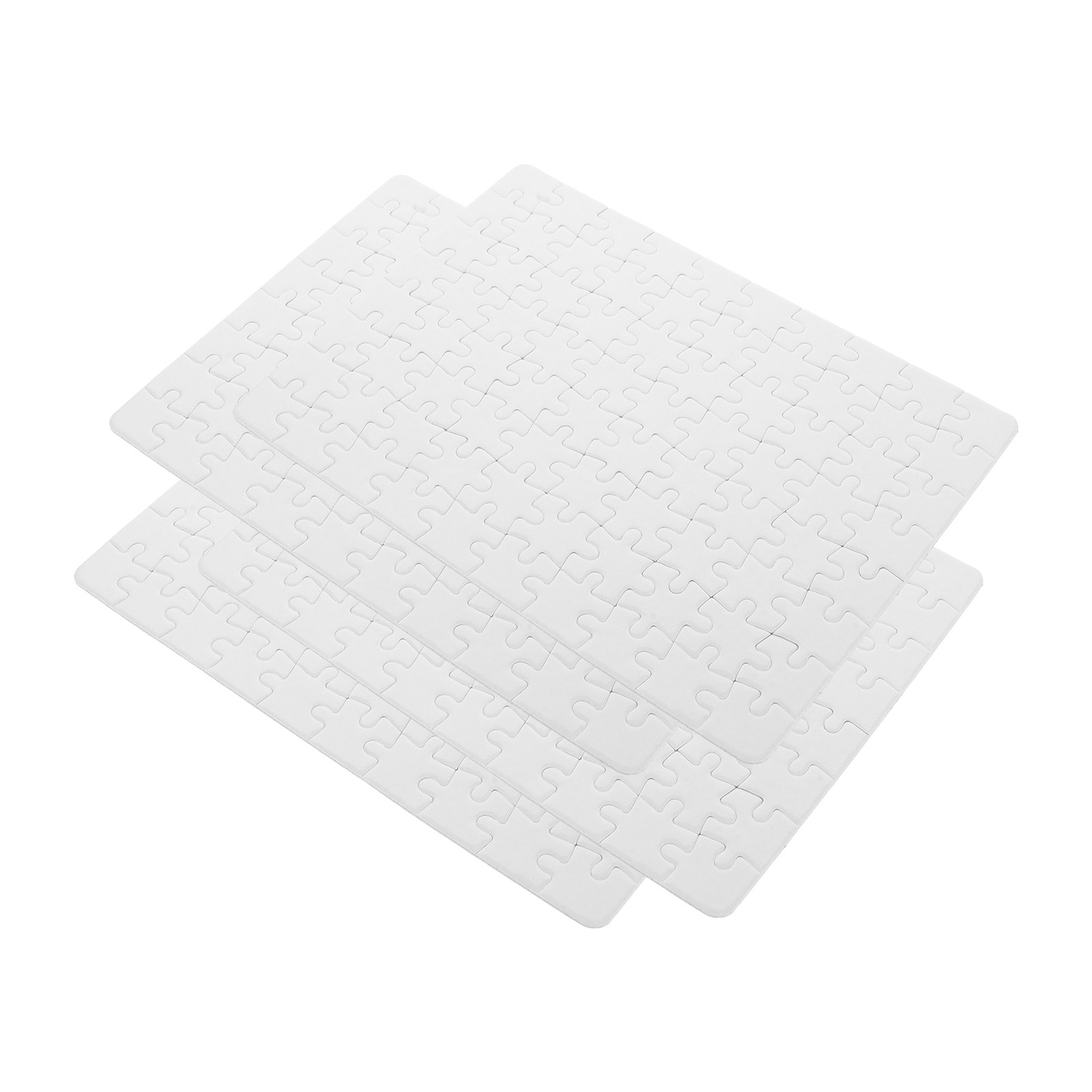 4 Lembar Papan Puzzle Putih Ko - Puzzle Blank White ulasan dan harga