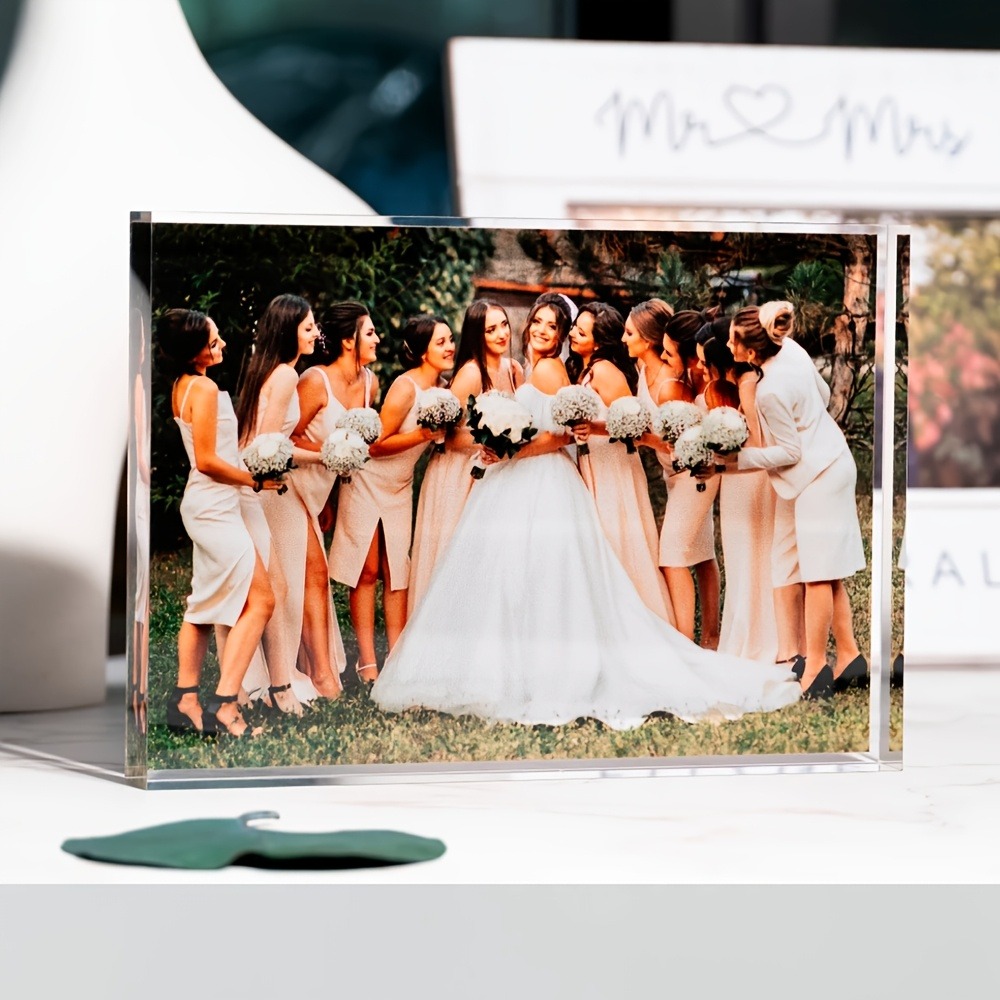 Blok Foto Akrilik 3D Personal  - Photo Acrylic Block ulasan dan harga