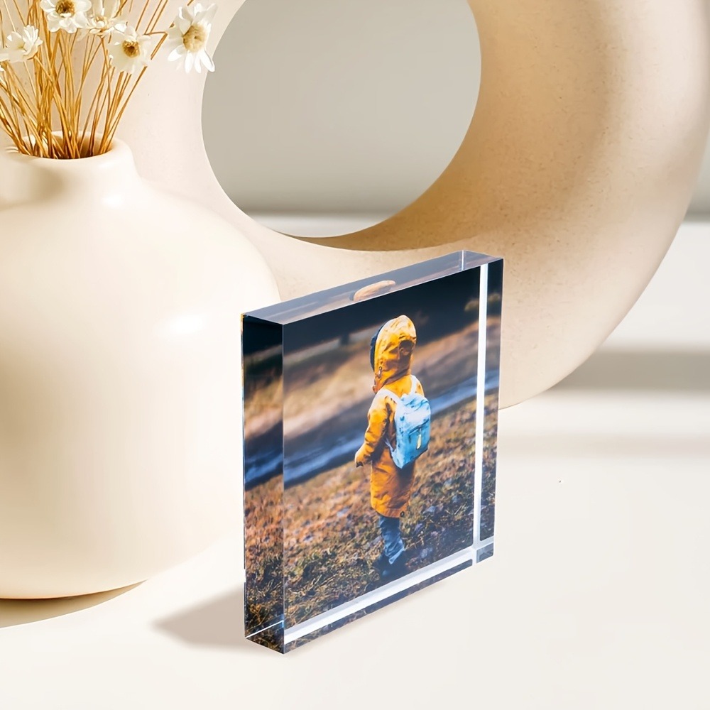 Blok Foto Akrilik 3D Personal  - Photo Acrylic Block ulasan dan harga