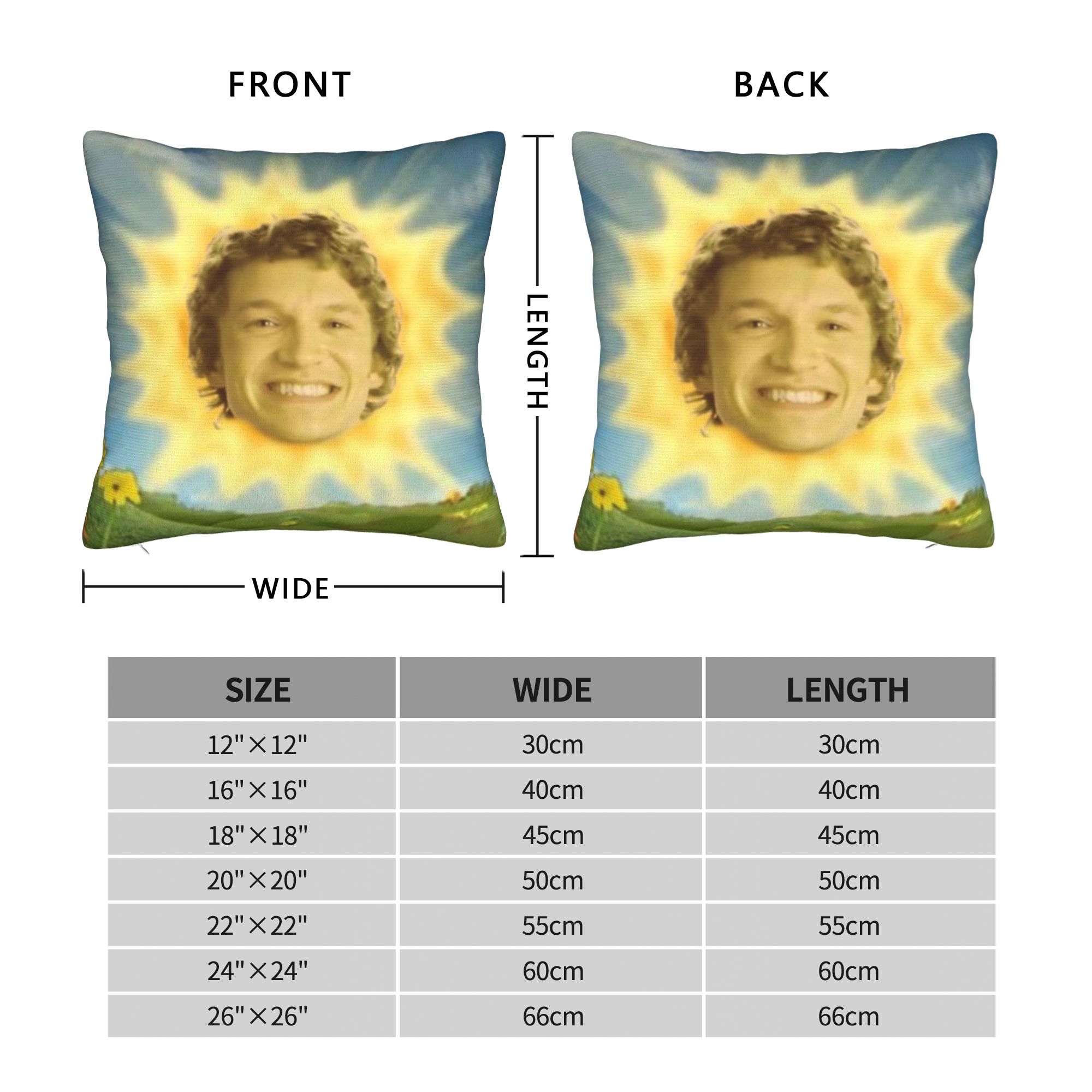 Sarung Bantal Motif Hudson Wil - Pillow Cover Sublimation ulasan dan harga