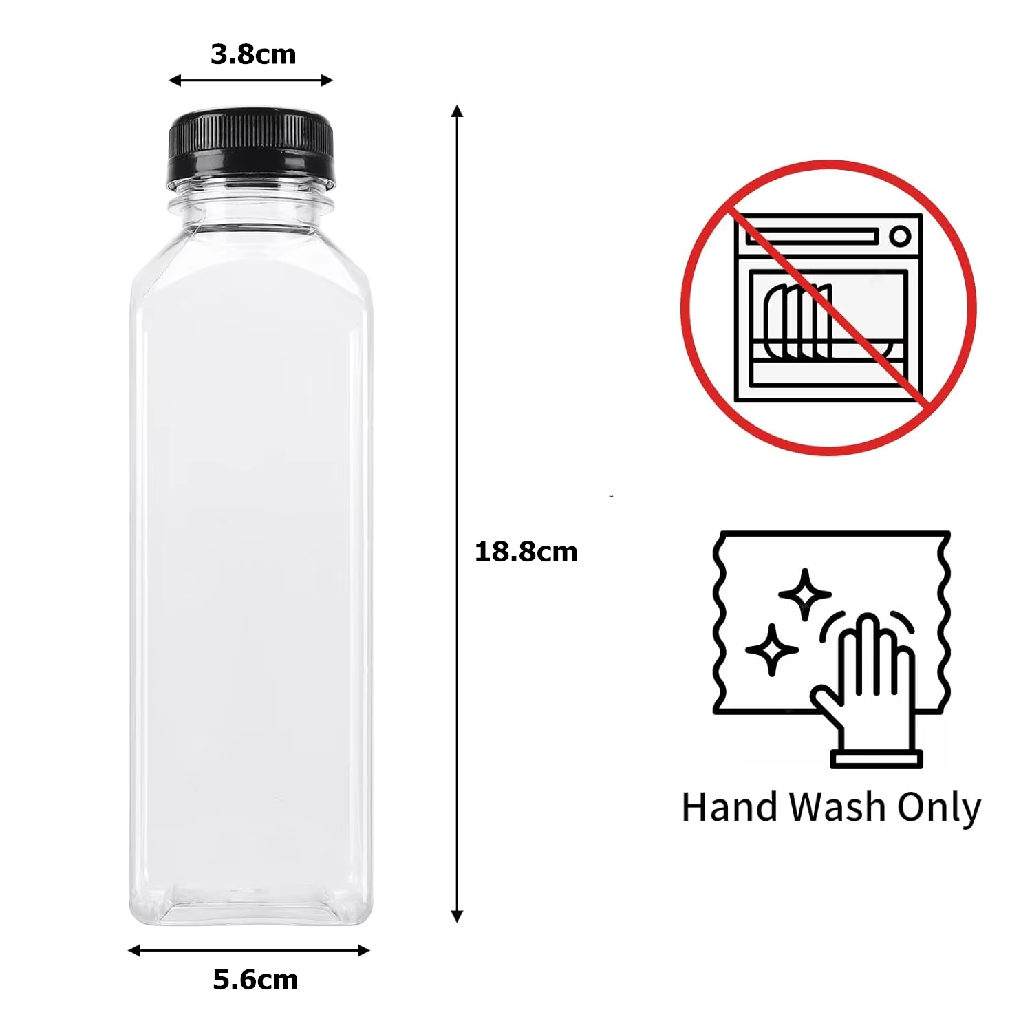 Botol Jus 500ML dengan Tutup B - Water Bottle Blank ulasan dan harga