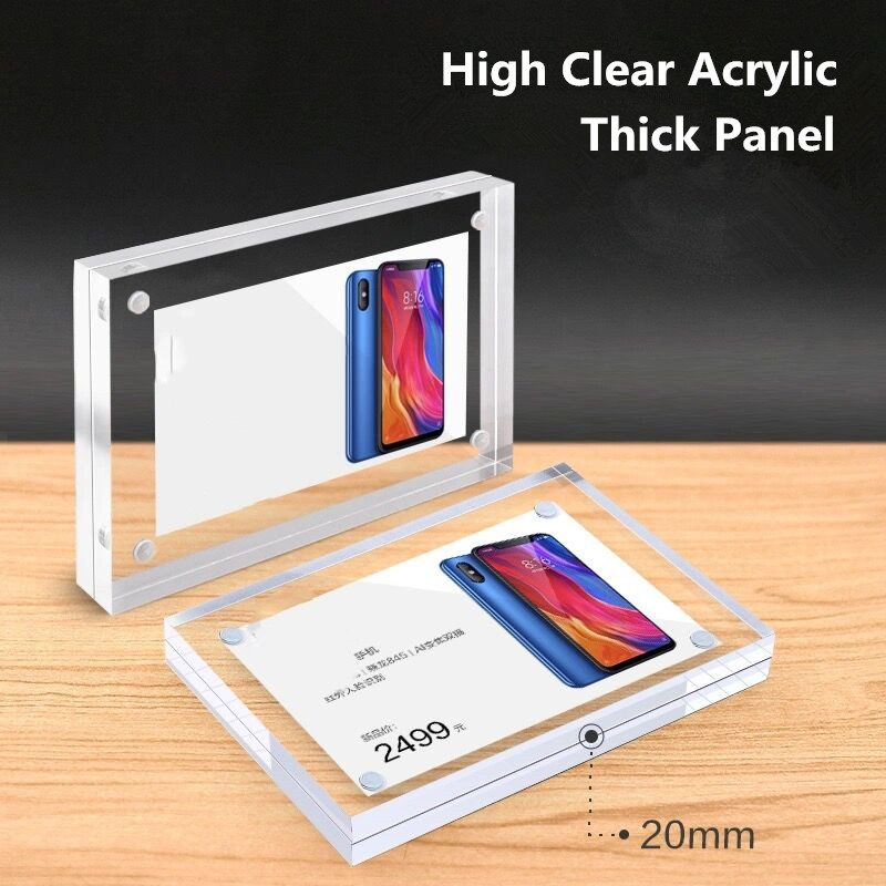 5 Buah 90X55Mm Tempat Tanda Ak - Photo Acrylic Block ulasan dan harga