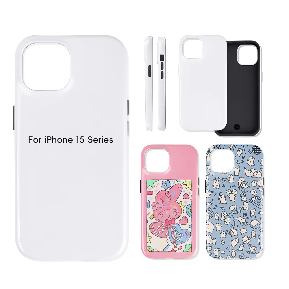 5 pcs 2 in 1 Film Sublimasi 3D - Phone Case Blank Print ulasan dan harga