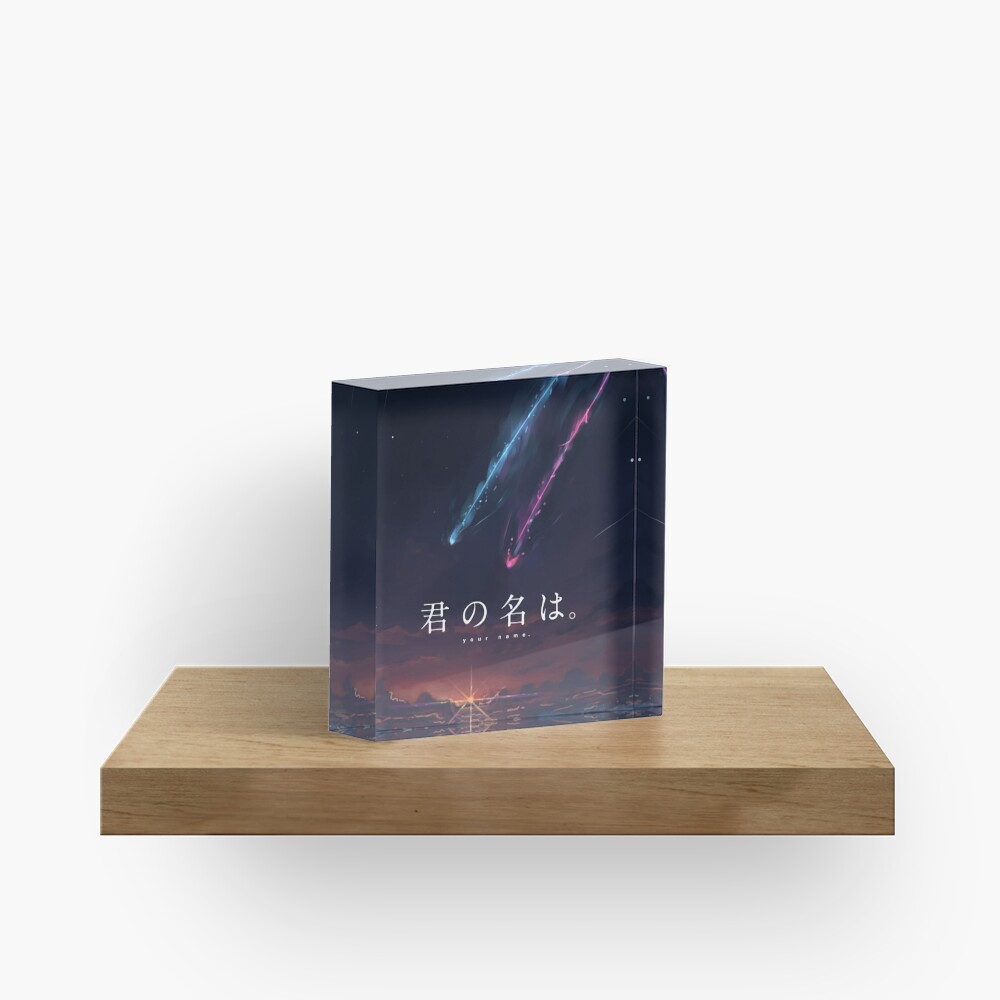 Kimi No Na Wa Dekor stempel bl - Photo Acrylic Block ulasan dan harga