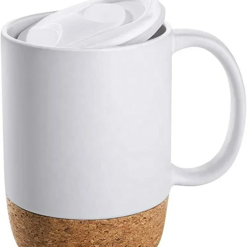 Mug Kopi dengan Alas Gabus 15o - Sublimation Mug White ulasan dan harga