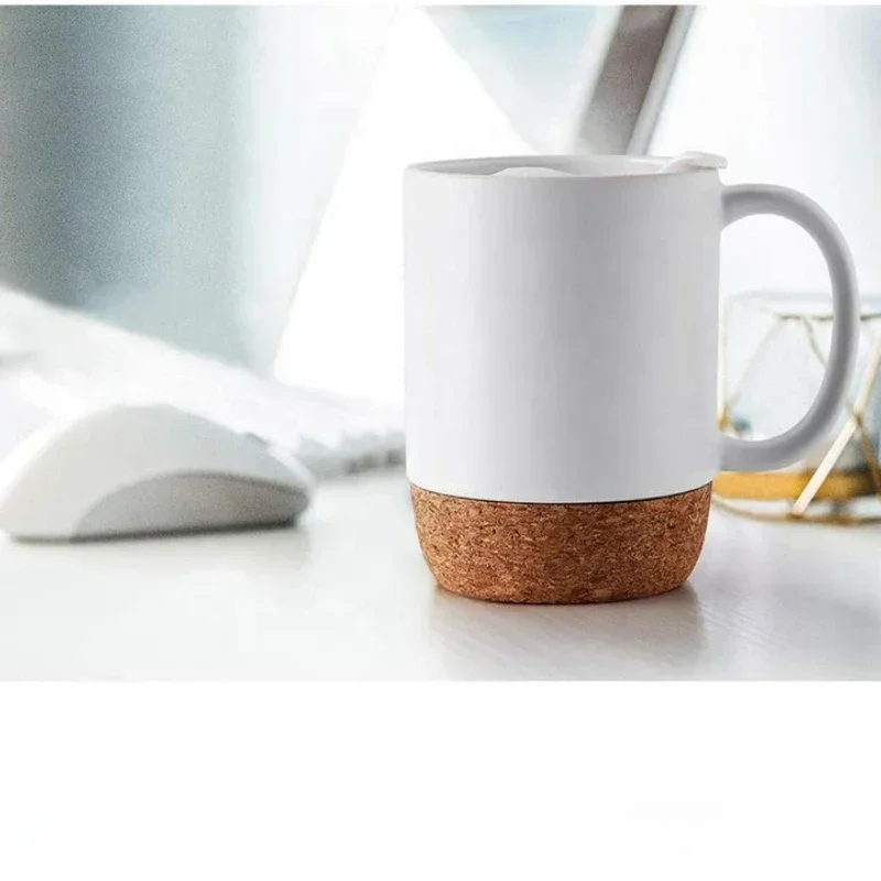 Mug Kopi dengan Alas Gabus 15o - Sublimation Mug White ulasan dan harga