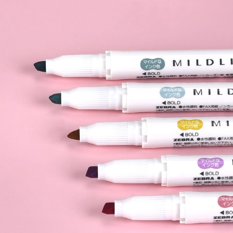 1/3 Buah Pena Stabilo ZEBRA MI - Zebra Pen Mildliner ulasan dan harga