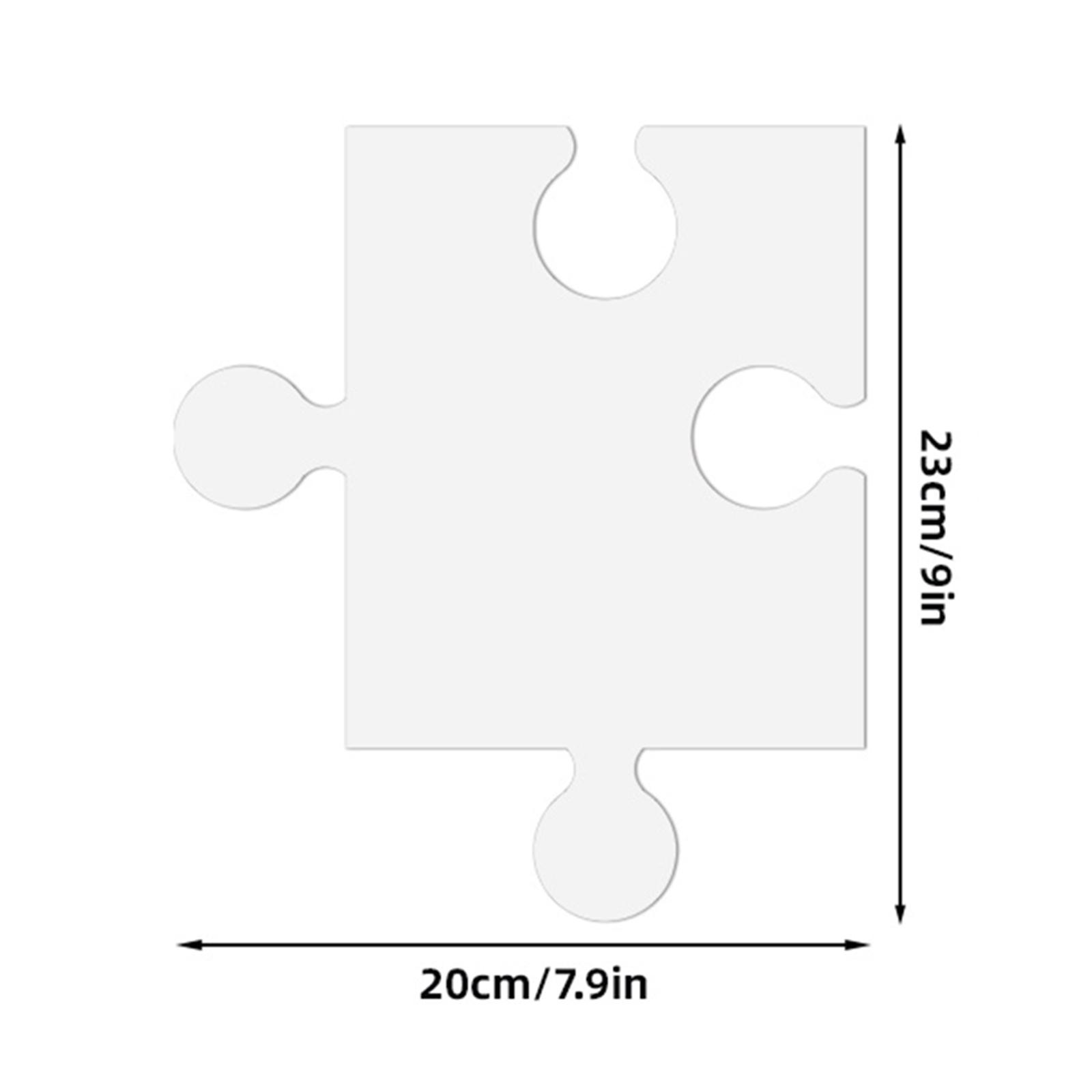 Aksesori Puzzle Jigsaw Kosong  - Puzzle Blank White ulasan dan harga