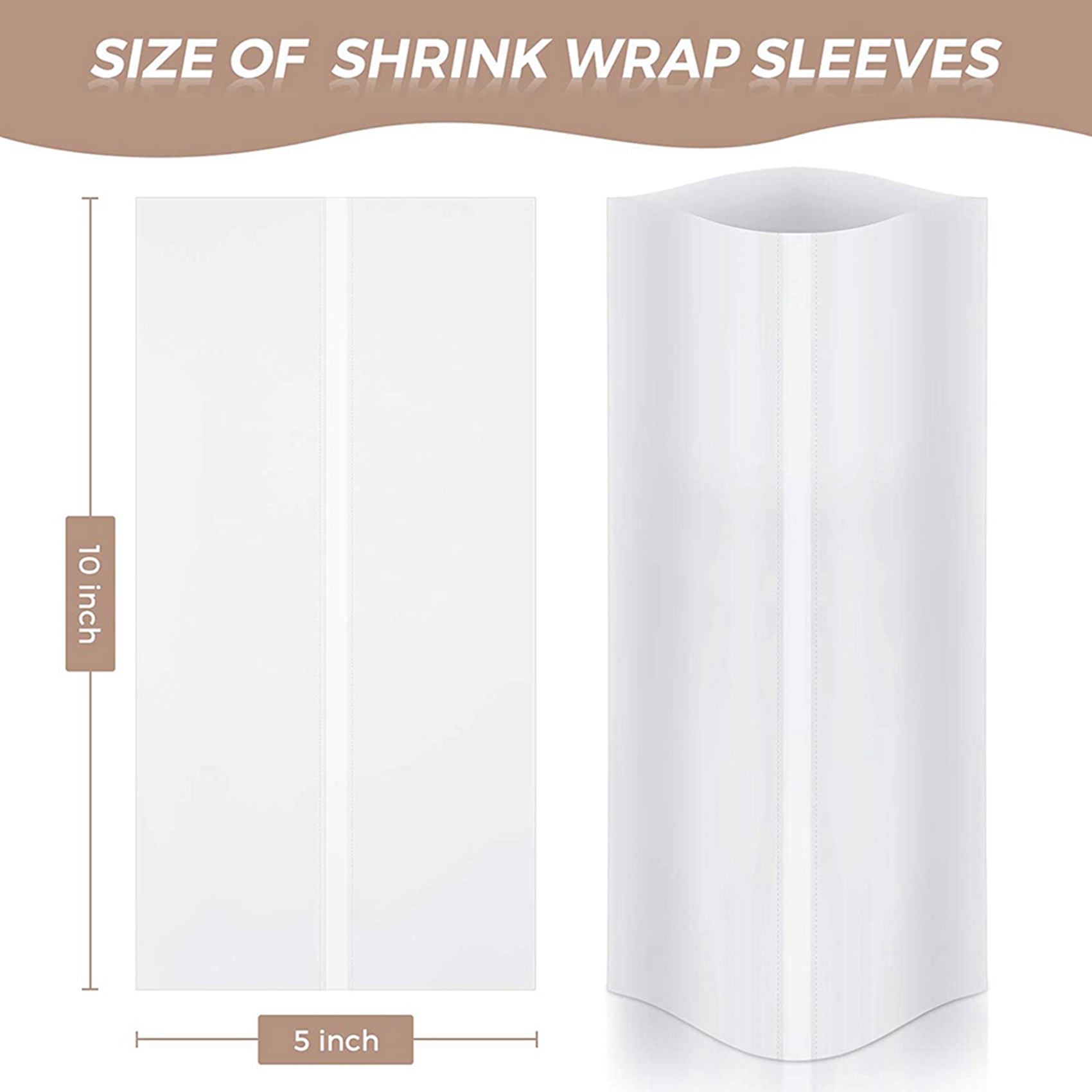 A74E-140Pcs Film Shrink Wrap S - Sublimation Mug White ulasan dan harga
