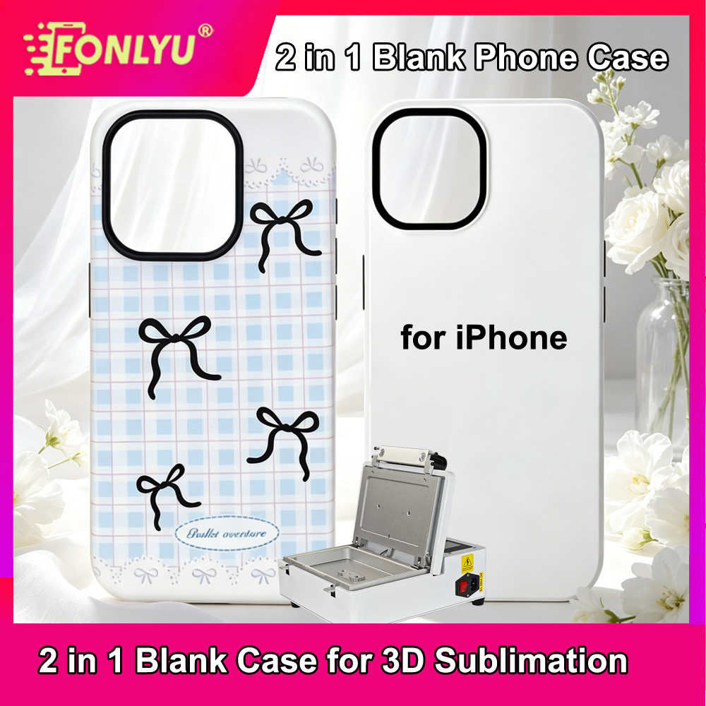 FONLYU 2 in 1 Casing Ponsel Su - Phone Case Blank Print ulasan dan harga
