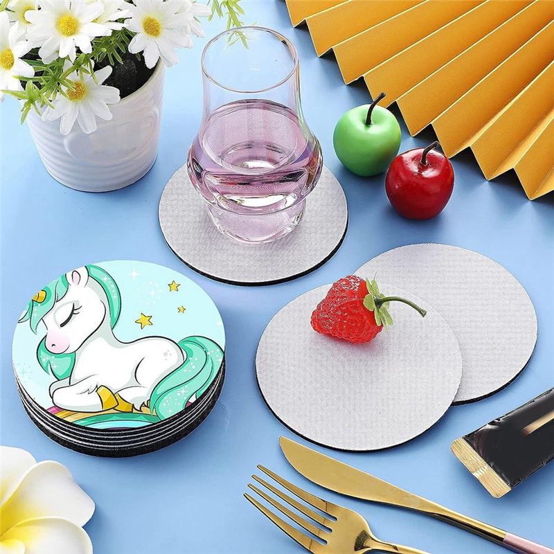 AB46-Alas Cangkir Sublimasi Bu - Coaster Sublimation Blank ulasan dan harga