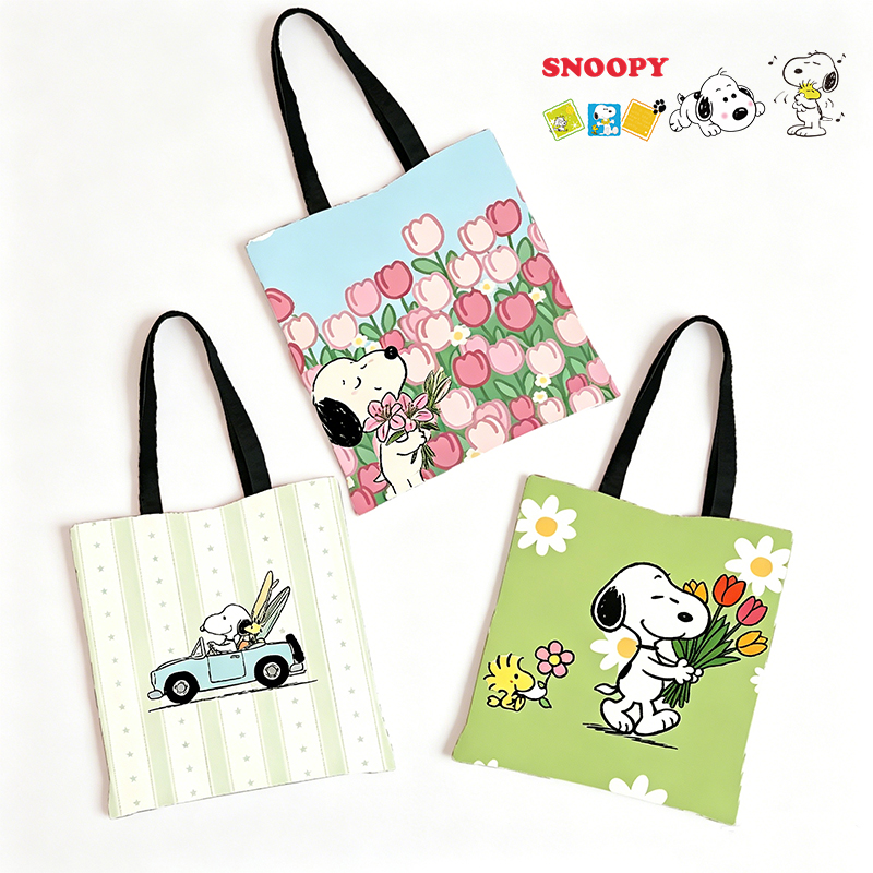 Tas Kanvas Sublimasi Snoopys T - Tote Bag Sublimation ulasan dan harga