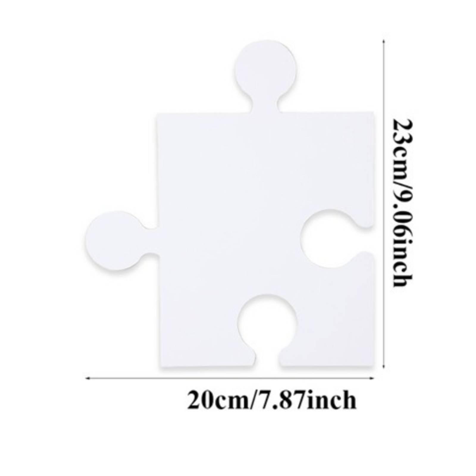 30 Buah Potongan Puzzle Kosong - Puzzle Blank White ulasan dan harga