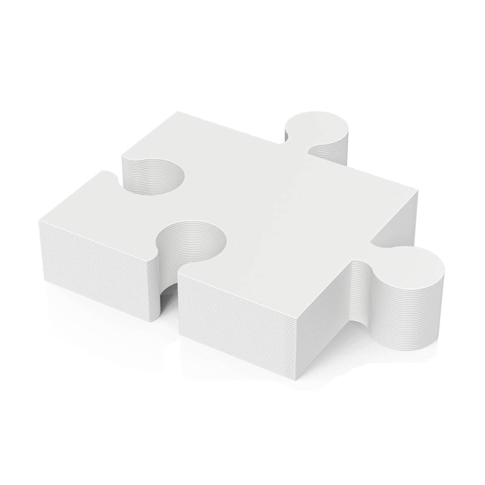 30 Potong Potongan Puzzle Koso - Puzzle Blank White ulasan dan harga